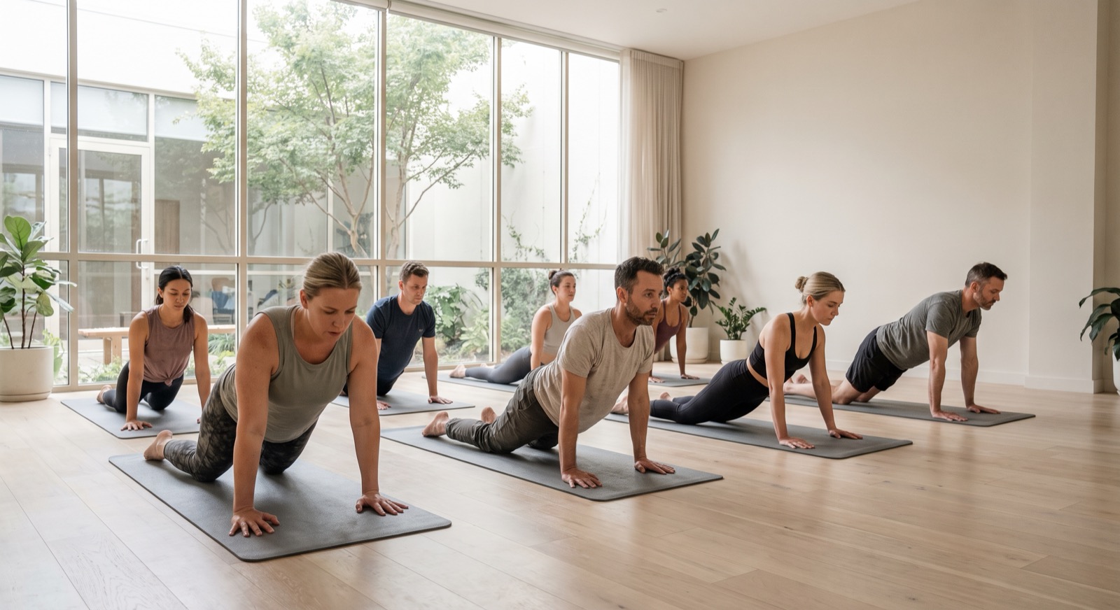 Pilates · jóga · aerobic